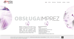 Desktop Screenshot of magia-muzyki.pl